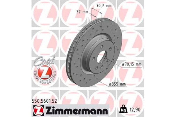 Zimmermann Δισκόπλακα - 550.5601.52