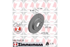 Zimmermann Δισκόπλακα - 590.2569.20