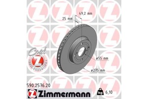 Zimmermann Δισκόπλακα - 590.2576.20