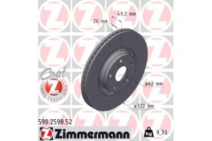 Zimmermann Δισκόπλακα - 590.2598.52