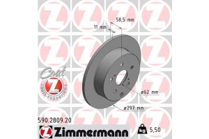 Zimmermann Δισκόπλακα - 590.2809.20