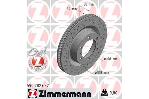 Zimmermann Δισκόπλακα - 590.2827.52