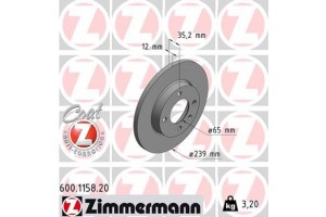 Zimmermann Δισκόπλακα - 600.1158.20