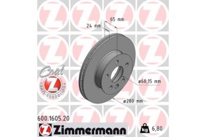 Zimmermann Δισκόπλακα - 600.1605.20