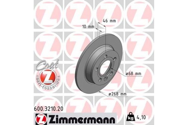 Zimmermann Δισκόπλακα - 600.3210.20