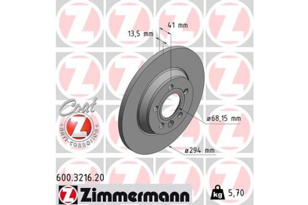 Zimmermann Δισκόπλακα - 600.3216.20