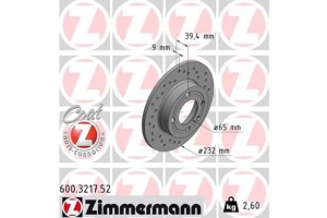 Zimmermann Δισκόπλακα - 600.3217.52