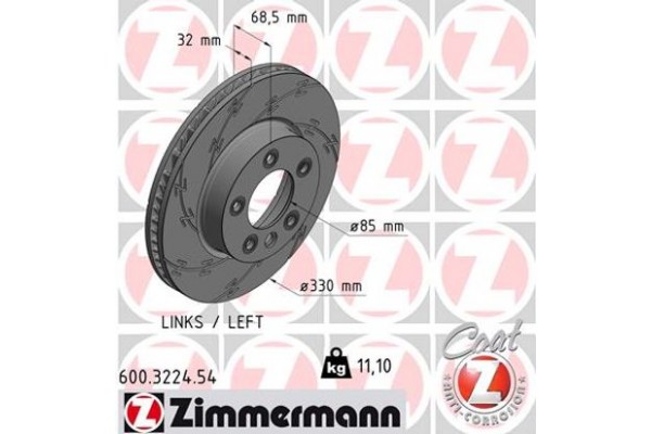 Zimmermann Δισκόπλακα - 600.3224.54