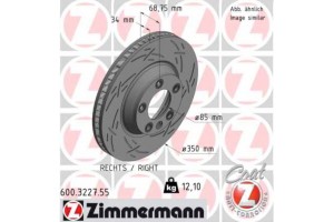 Zimmermann Δισκόπλακα - 600.3227.55