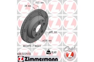 Zimmermann Δισκόπλακα - 600.3229.55