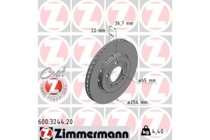 Zimmermann Δισκόπλακα - 600.3244.20