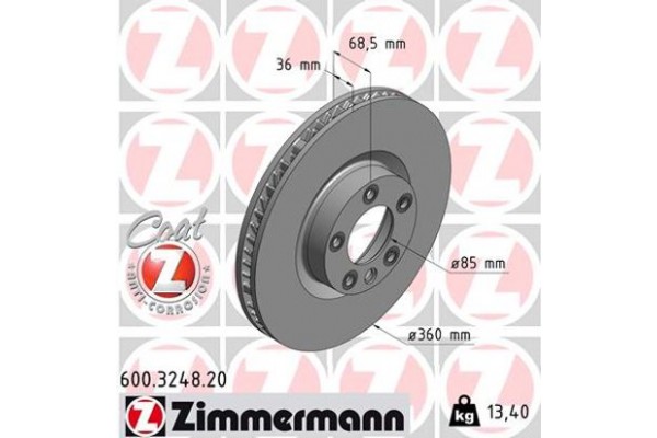 Zimmermann Δισκόπλακα - 600.3248.20