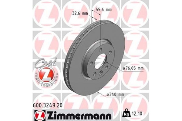 Zimmermann Δισκόπλακα - 600.3249.20