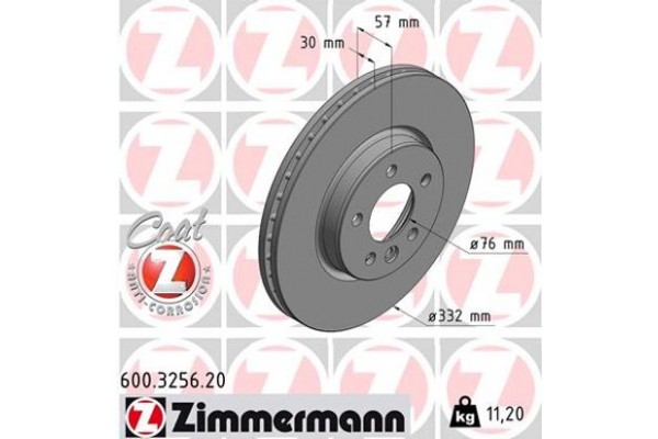 Zimmermann Δισκόπλακα - 600.3256.20