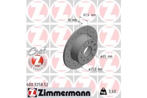 Zimmermann Δισκόπλακα - 600.3258.52