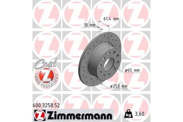 Zimmermann Δισκόπλακα - 600.3258.52