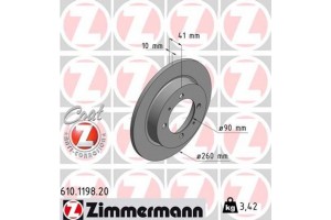 Zimmermann Δισκόπλακα - 610.1198.20