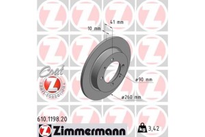 Zimmermann Δισκόπλακα - 610.1198.20