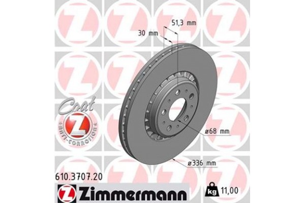 Zimmermann Δισκόπλακα - 610.3707.20