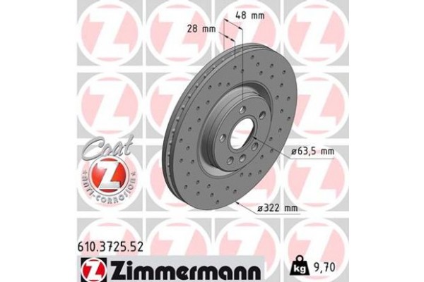 Zimmermann Δισκόπλακα - 610.3725.52