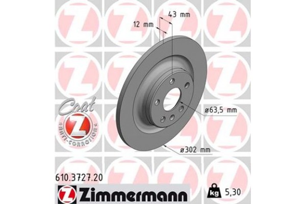 Zimmermann Δισκόπλακα - 610.3727.20