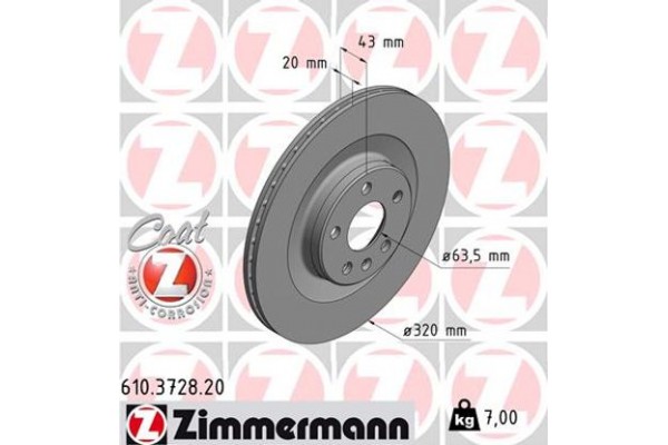 Zimmermann Δισκόπλακα - 610.3728.20