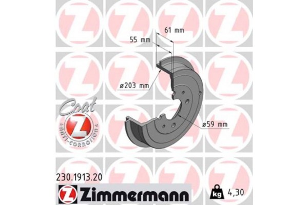 Zimmermann Ταμπούρο - 230.1913.20