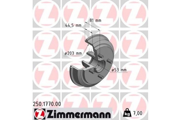 Zimmermann Ταμπούρο - 250.1770.00