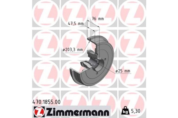 Zimmermann Ταμπούρο - 470.1855.00