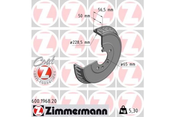 Zimmermann Ταμπούρο - 600.1968.20
