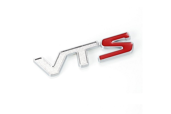 Αυτοκολλητο Χρωμιου Logo Vts Για Citroen
